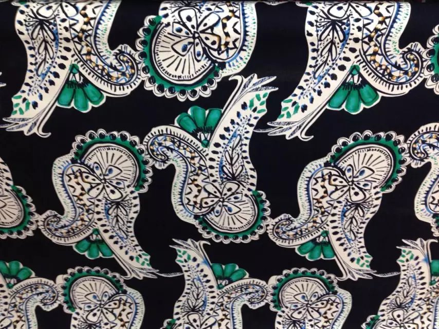 linen/rayon fabric